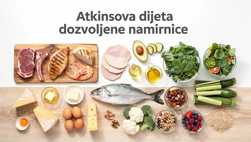 Atkinsova dijeta dozvoljene namirnice