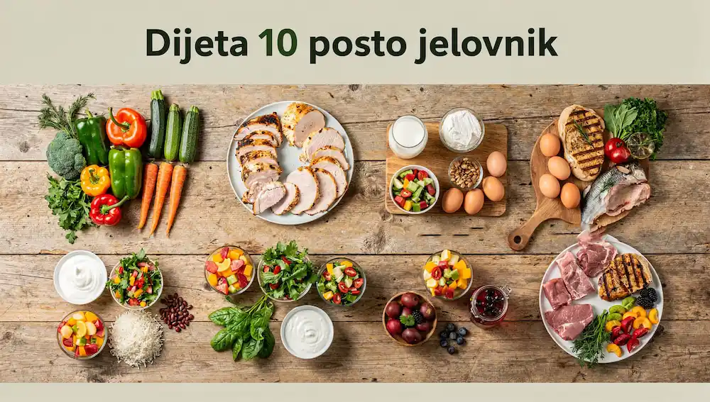Dijeta 10 posto jelovnik