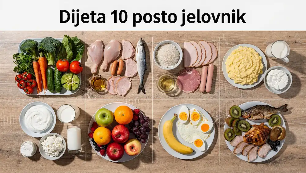 Dijeta 10 posto jelovnik