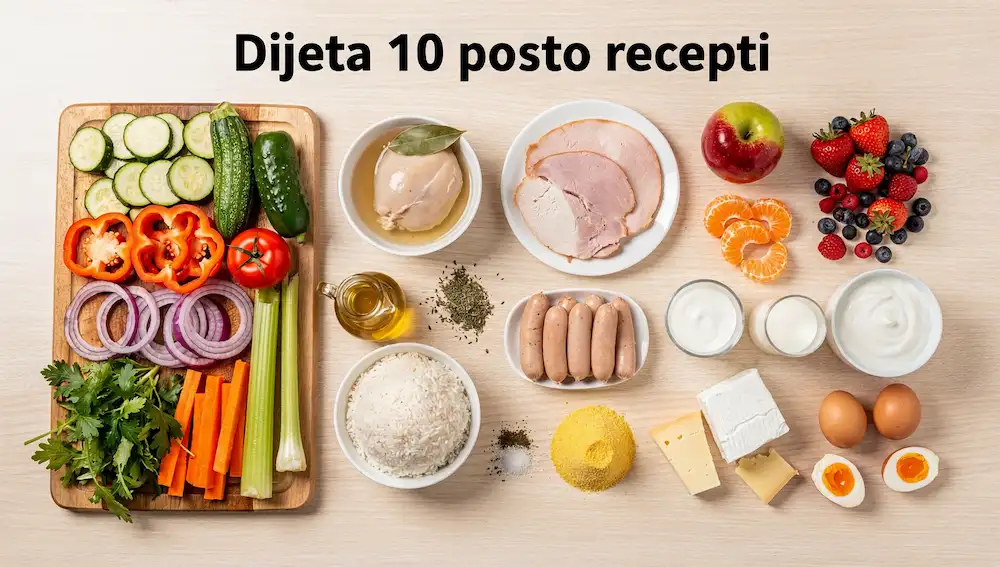 Dijeta 10 posto recepti