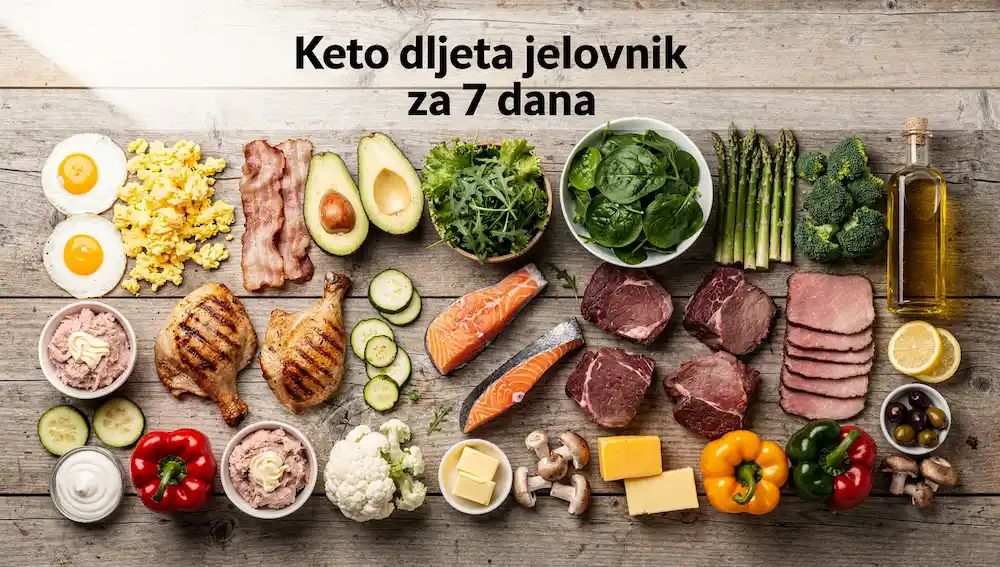 Keto dijeta jelovnik za 7 dana