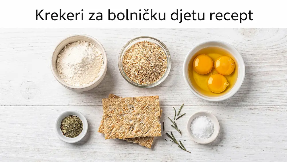 Krekeri za bolničku dijetu recept