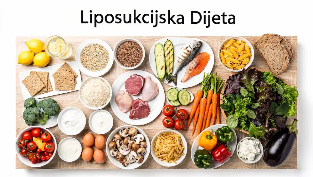 Liposukcijska dijeta jelovnik