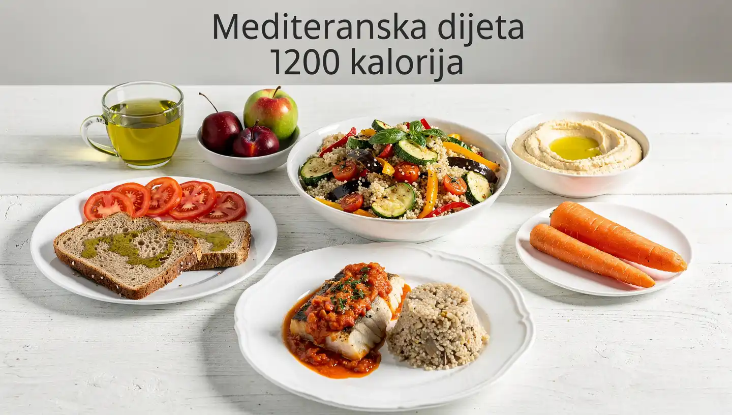 Mediteranska dijeta 1200 kalorija