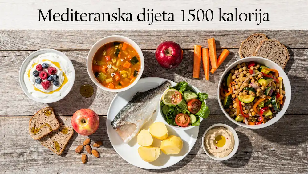 Mediteranska dijeta 1500 kalorija