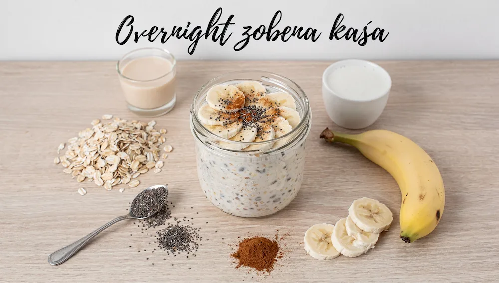Overnight zobena kaša s bananom i cimetom