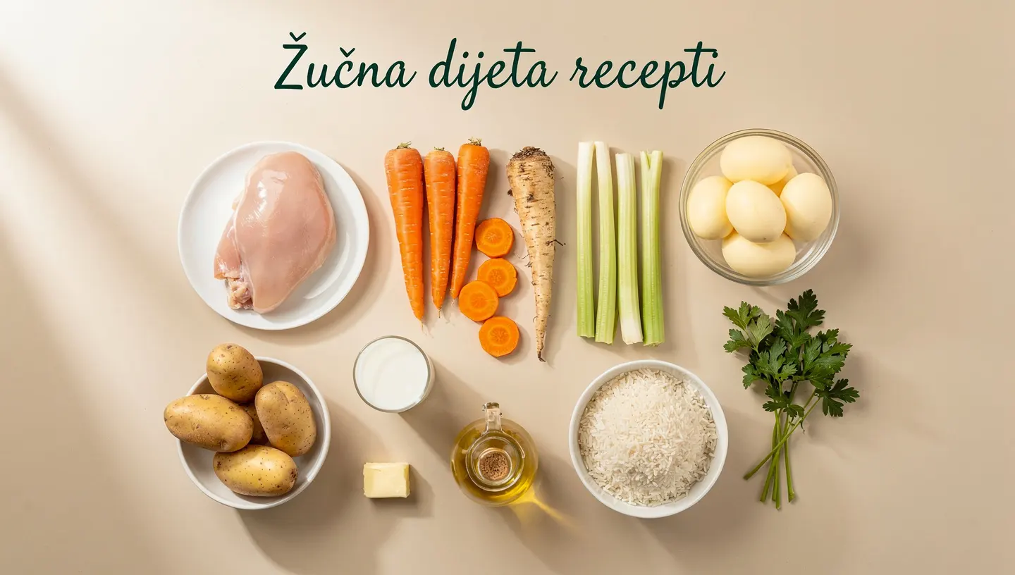 Žučna dijeta recepti
