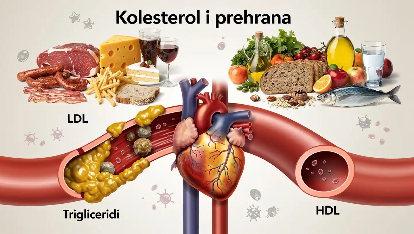 Što je kolesterol i zašto je prehrana važna