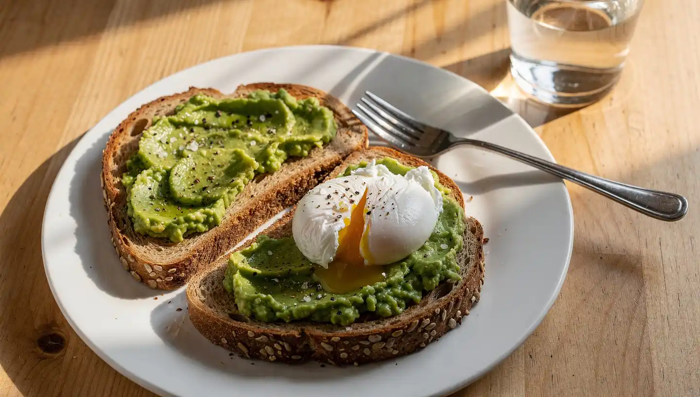 Avokado tost s poširanim jajetom