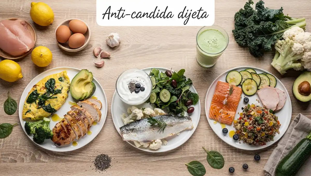 Jelovnik za anti-candida dijetu