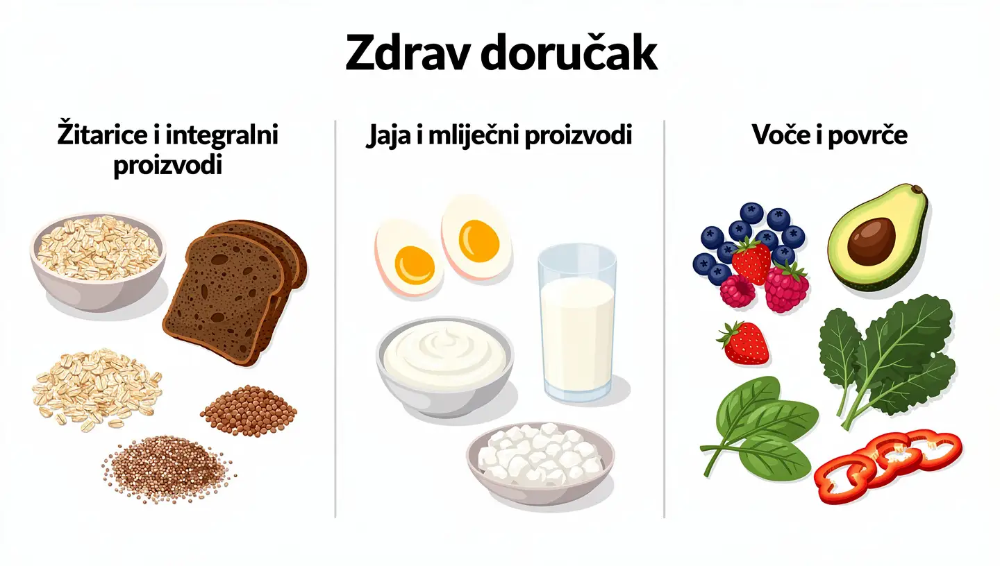 Koje namirnice čine osnovu zdravog doručka