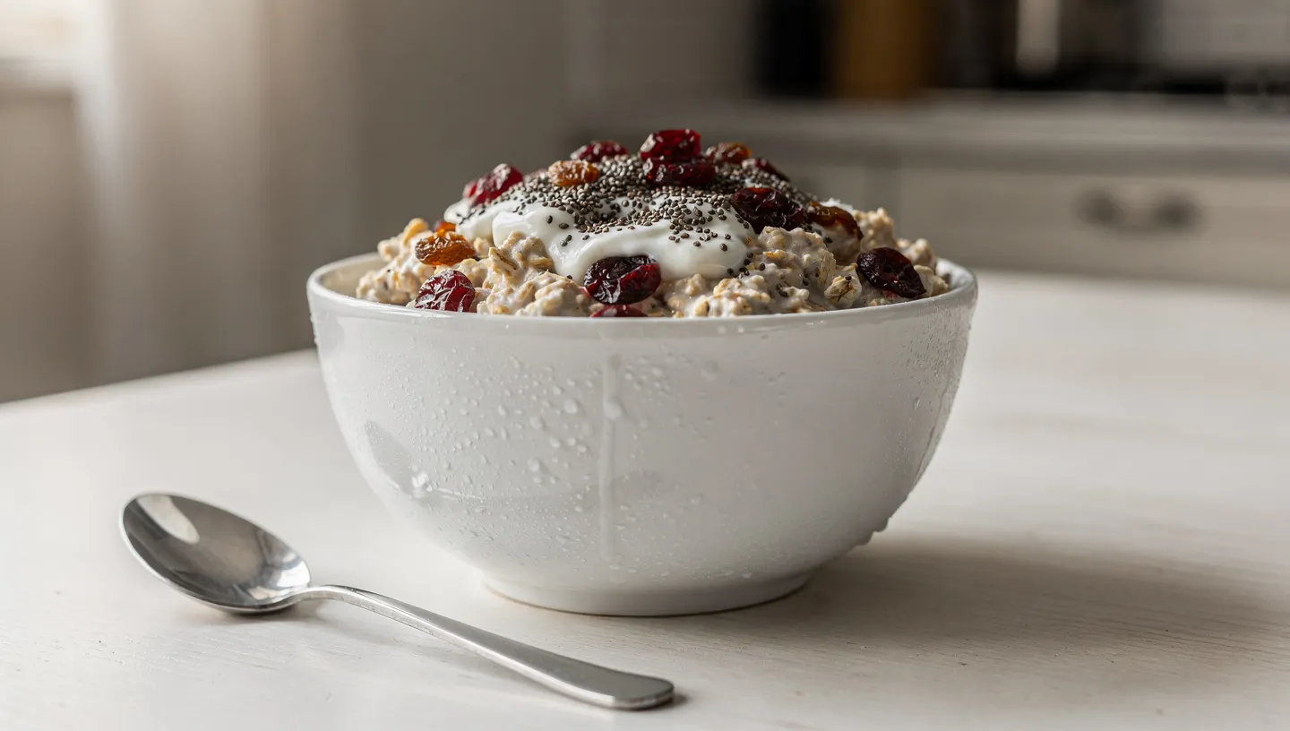 Overnight oats - zob pripremljena večer ranije