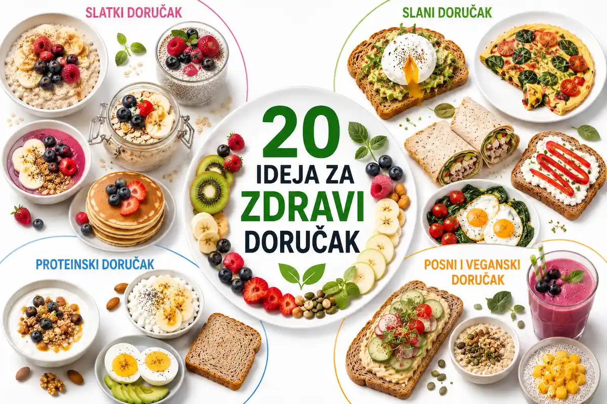 Zdravi doručak 20 ideja koje odgovaraju svim dijetama
