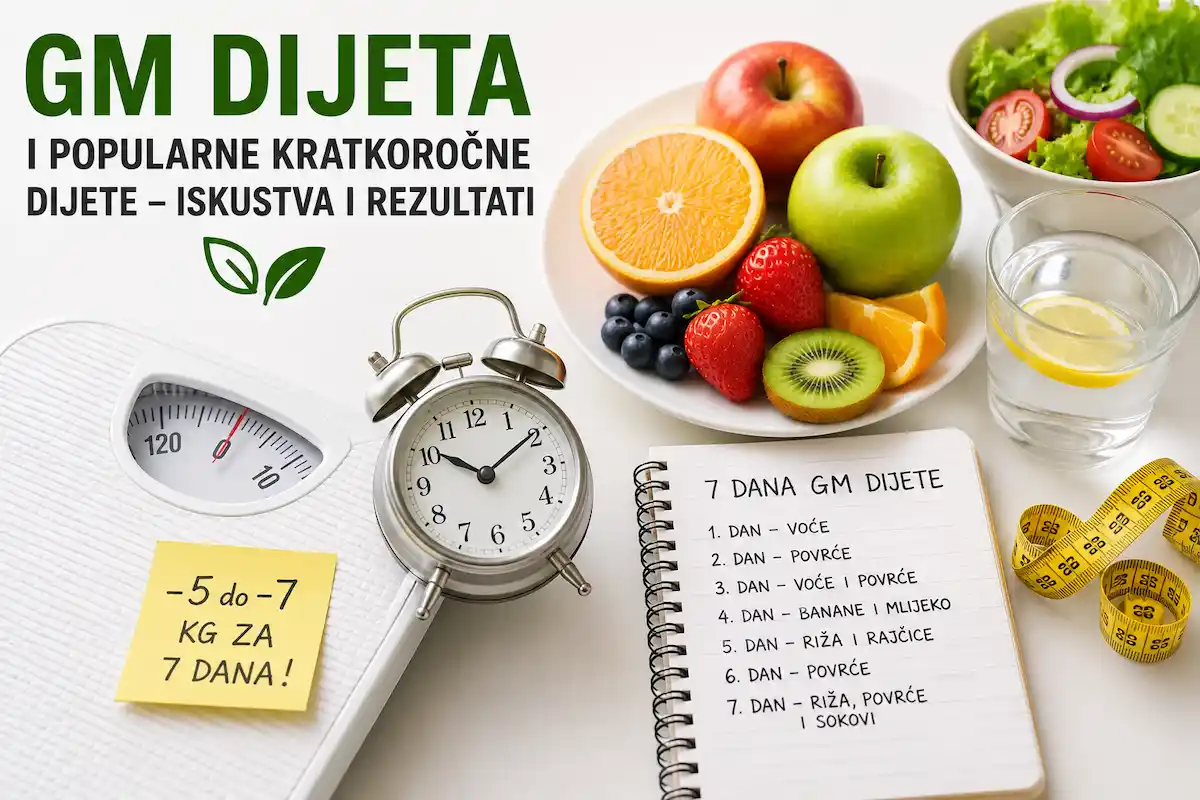 GM dijeta i popularne kratkoročne dijete - iskustva i rezultati