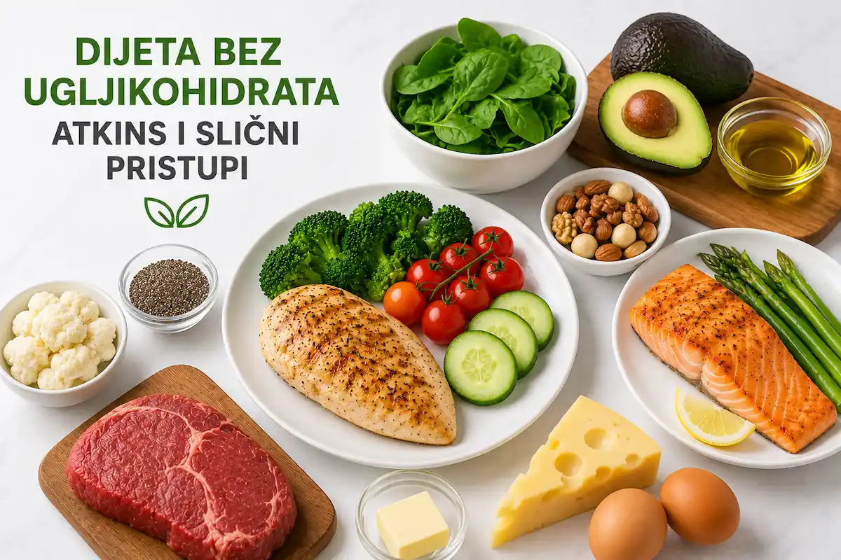Dijeta bez ugljikohidrata - Atkins i slični pristupi