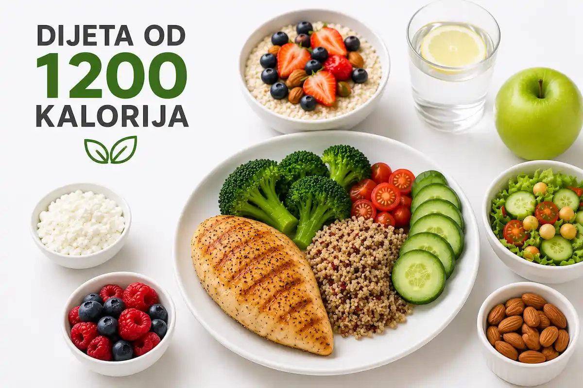 Dijeta od 1200 kalorija - kalorijska restrikcija