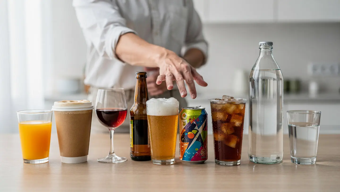 Smanjite tekuće kalorije - sokovi, alkohol i zaslađena kava