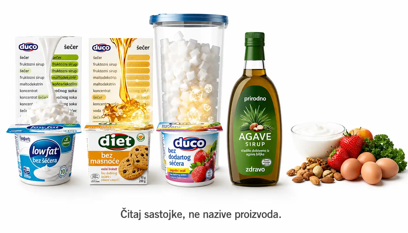 Nasjedate na low fat i dijetetske proizvode
