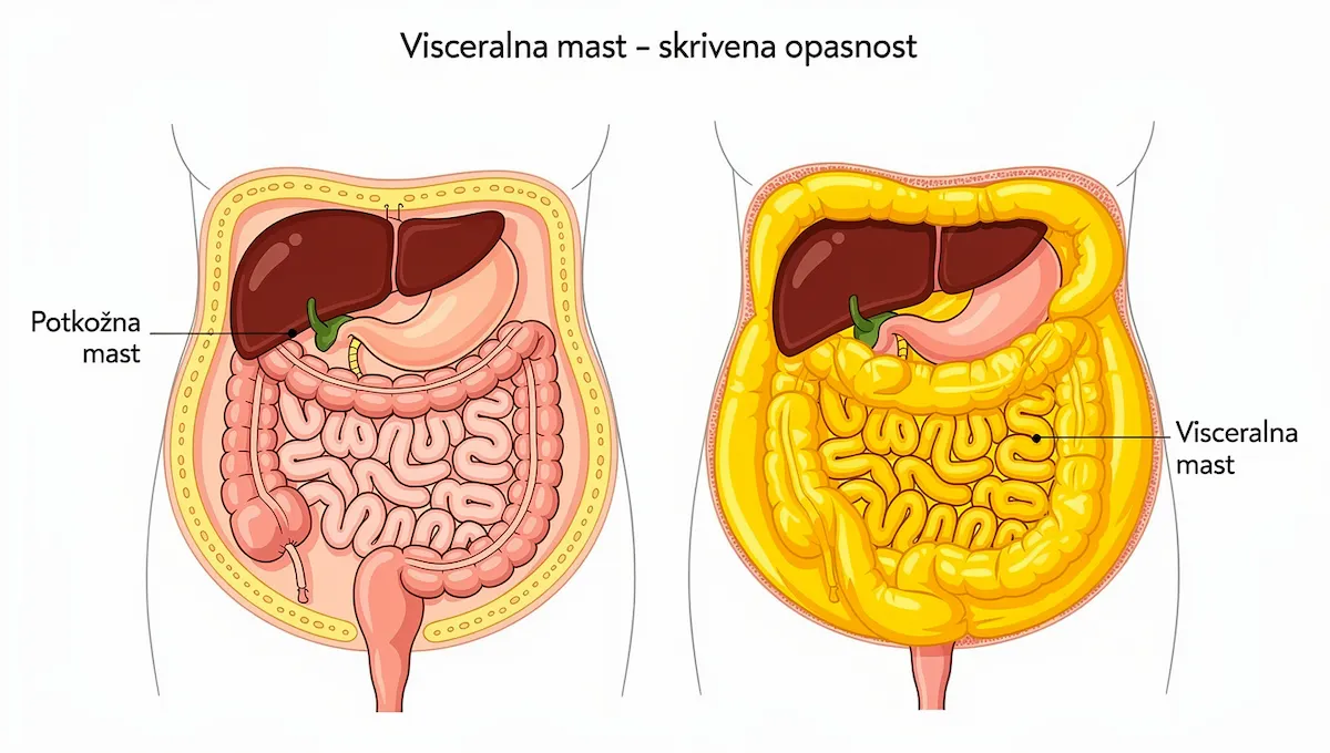 Šta je visceralna mast